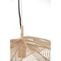 Pavas hanglamp Ø54x24,5 cm - mat beige