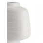 Gandoro vaas deco 29,5x18x38,5 cm - keramiek mat crème