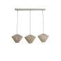 Felida hanglamp 3L 120x42x130 cm - crème