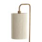 Donio vloerlamp 33,5x28x155 cm - hout print naturel/touw crème - OUTLET B