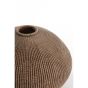 Vedollo vaas deco Ø35x26,5 cm - bruin