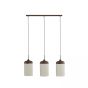 Dania hanglamp 3L 90x22x32 cm