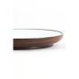 Mamali spiegel Ø56 cm - mangohout bruin