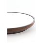 Mamali spiegel Ø41 cm - mangohout bruin