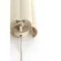 Fringe wandlamp 15x10x30,5 cm - naturel