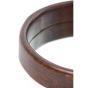 Denahi spiegel 55x10x55 cm - hout roodbruin