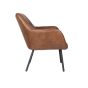 Kasey fauteuil - vintage bruin