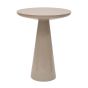 Lea bijzettafel ø45 cm - beige
