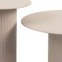 Tilo bijzettafel L - beige