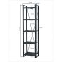 Norris stellingkast 55 cm - zwart