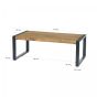 Salontafel Nairobi 110x60 cm