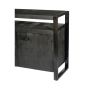 Norris dressoir 210 cm - zwart