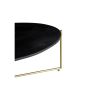 Salontafel Anthony 110 cm - zwart/goud