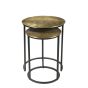 Bijzettafel Cast Iron Beau Goud - Set van 2
