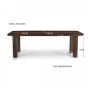Beaunon eettafel 240 cm - bruin