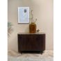 Noor dressoir 115 cm - hout/natuursteen