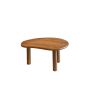 Nubi salontafel set van 2 - 38x70x50 / 41x110x60 cm - naturel