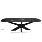 Montreaux eettafel 220cm - zwart