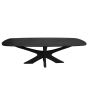 Montreaux eettafel 220cm - zwart