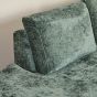 Alma 2,5-zitsbank divan rechts - groen