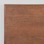 Restauranttafel 70x70x74 cm - straight edge - espresso
