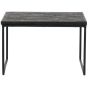 Bijzettafel Sharing Vierkant Zwart 38x60x60 cm - OUTLET A