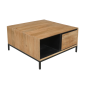 Salontafel RichWood 80 cm - naturel