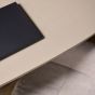 Eettafel Madison 240 cm Deens Ovaal - zand/brons