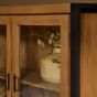 Vitrinekast Boaz - 115 cm - naturel
