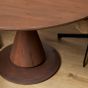 Lima eettafel rond ø130 cm - bruin