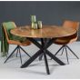 Eettafel Oslo Rond Naturel 130 cm - Outlet A
