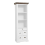 Fleur boekenkast - 66 cm - wit