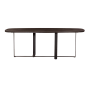 Mincio eettafel - 200 cm - bruin