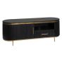 Rivello tv-meubel - 150 cm - zwart