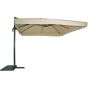 Virgo Zweefparasol met Volant 3x3 m