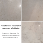 Marble eettafel ovaal 200 cm marmer web van het woonmerk Livingfurn