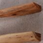 Woody wandplank set van drie