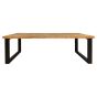 Rechthoekige eettafel Denver - 300 cm - naturel - U-poot