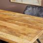 Rechthoekige eettafel Denver - 220 cm - naturel