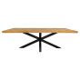 Rechthoekige eettafel Denver - 220 cm - naturel