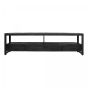 Tv meubel Boaz Black - 220 cm - zwart