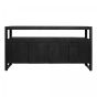 Dressoir Boaz - 175 cm - zwart