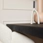 Rechthoekige eettafel Boaz - 180 cm - zwart