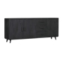 Dressoir Omaha - 220 cm - zwart