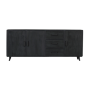 Dressoir Omaha - 220 cm - zwart