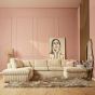 MySofa Teddy U-bank rib - beige