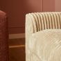 MySofa Teddy U-bank rib - beige
