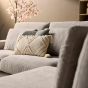 Jesse 2,5-zitsbank ottomane rechts - beige