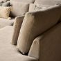Jesse 2,5-zitsbank ottomane rechts - beige