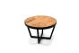 Kjeld salontafel rond 60 cm acaciahout bruin - OUTLET B